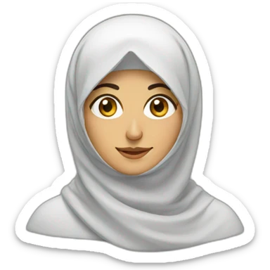 Iranian woman sticker