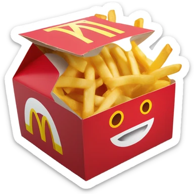 McDonald’s happy meal sticker