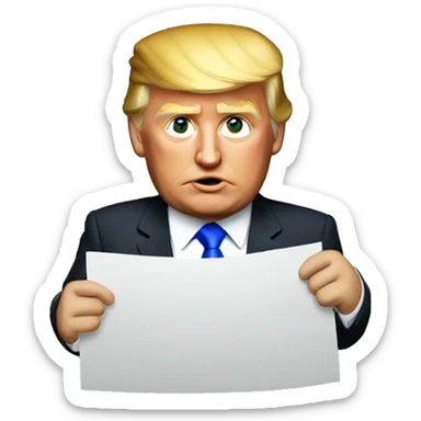 Donald trump sticker