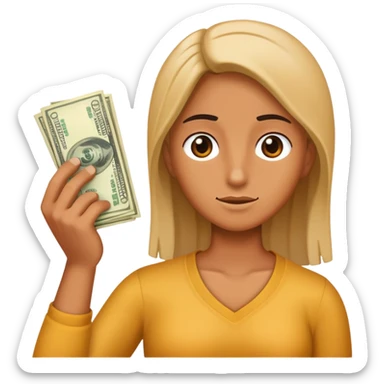 sdf qui demande de l’argent sticker