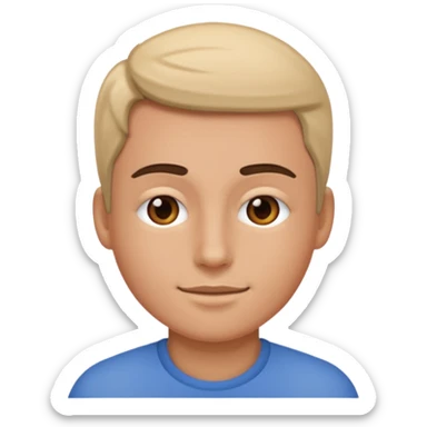 Me laying down sticker