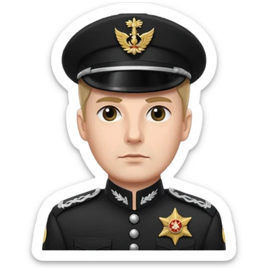 An emoji for discord of an Imperial Officer star wars sticker