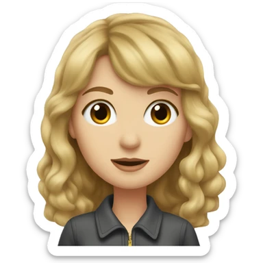 taylor swift poets department sticker