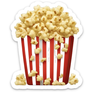popcorn sticker