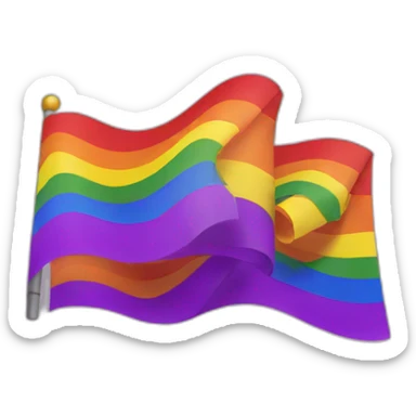 Lesbian-flag sticker