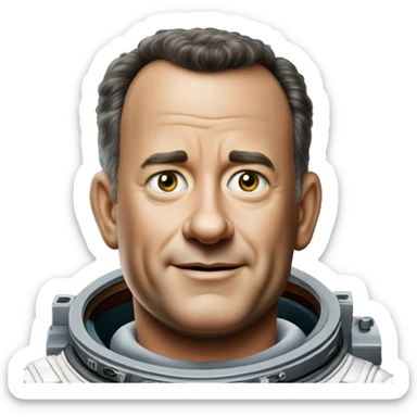 Tom Hanks austronaut apollo 13 sticker
