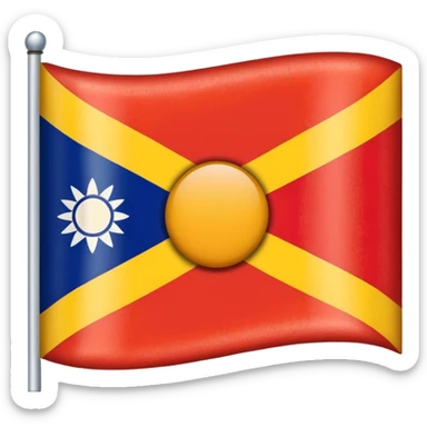 Indigenous flag sticker