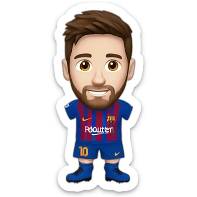 messi velez tshirt sticker