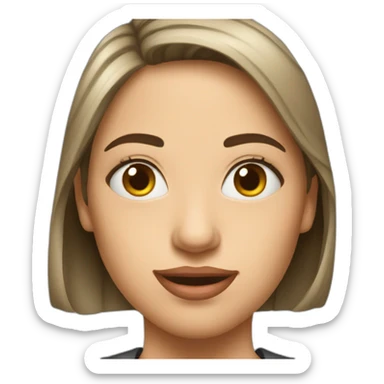 Femme voilée qui souris sticker