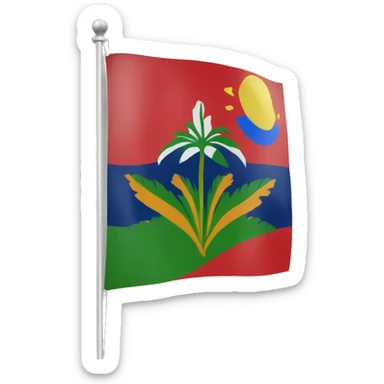 New caledonia flag sticker