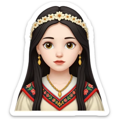 Limenian girl sticker
