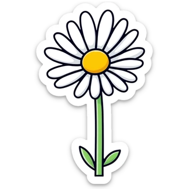 daisy sticker