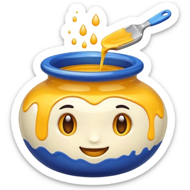 CERAMICS PAINT sticker