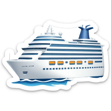 Navire de croisière sticker