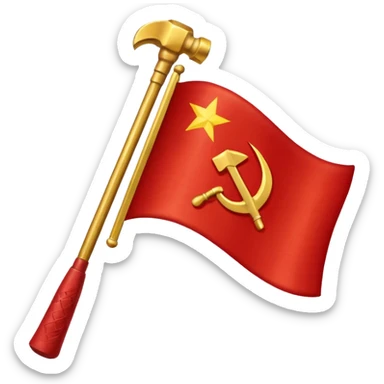 Ussr flag sticker
