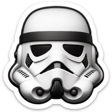 Ninja Samurai Stormtrooper sticker
