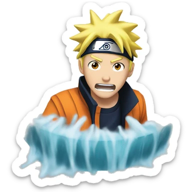 Whirlpool Naruto sticker