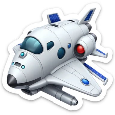 space ship sticker