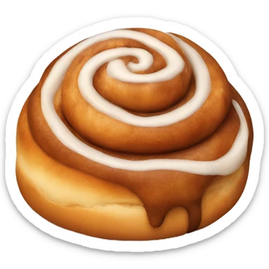 Cinnamon bun sticker
