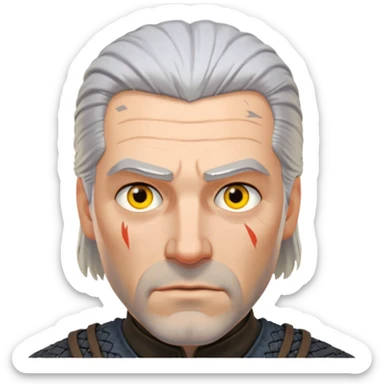 Geralt od rivia sticker