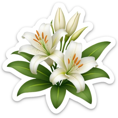 Lilies sticker