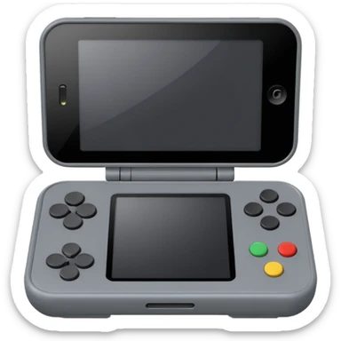 handheld console 2000s sticker