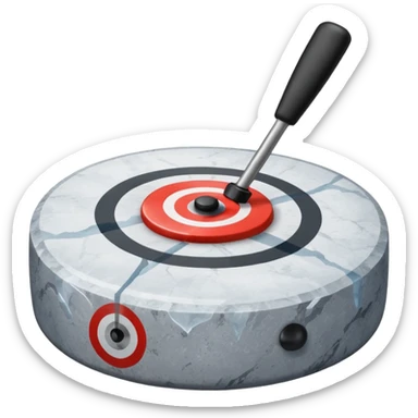 target curling sticker