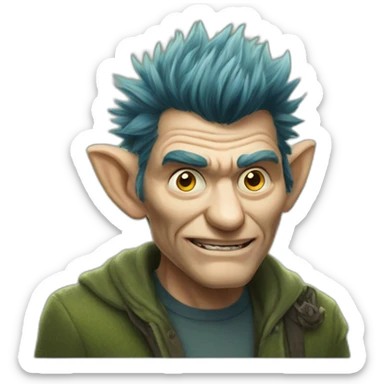 Troll-from-artemis-fowl sticker