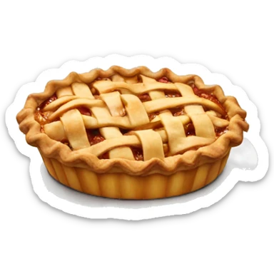 apple pie sticker