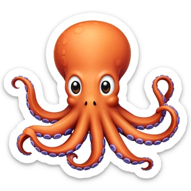 cute octopus sticker