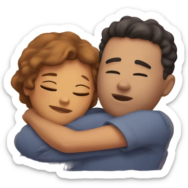 Cuddle  sticker