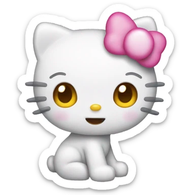 Hello kitty sticker