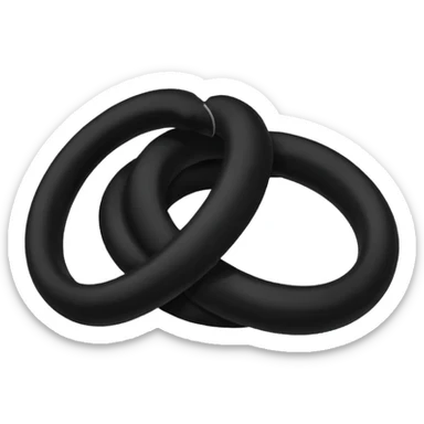 hair tie for tying hair sticker