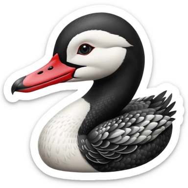Loon sticker