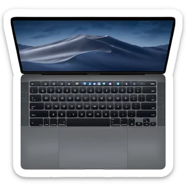 MacBook m4 pro max black 16 inch sticker