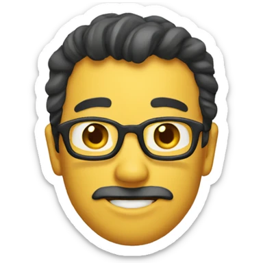 Emoji qui rigole  sticker