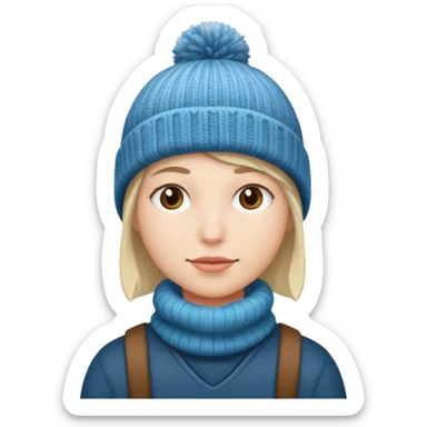 Winter Beanie Pe sticker
