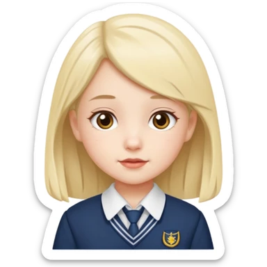 Petite souris écolière sticker