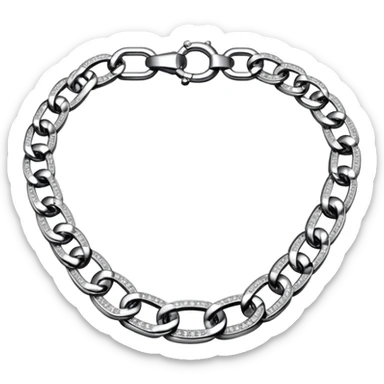 diamond cuban chain emoji sticker