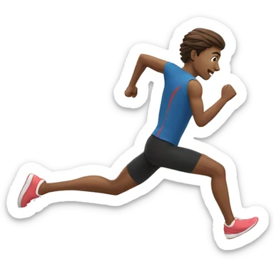Running sticker