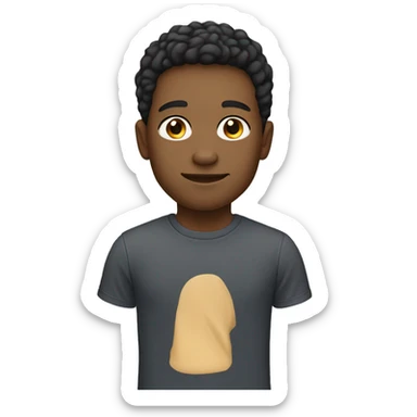 24 year old male, lighter skin tone sticker