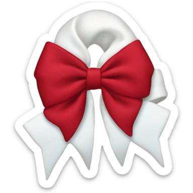 Red Velvet Hairbow sticker