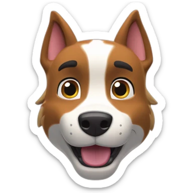 a mighty paw patrol sticker