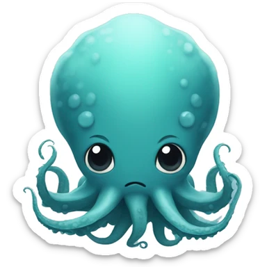 Cute Kraken sticker