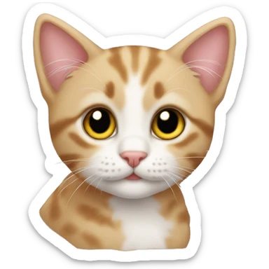 Kitten sticker