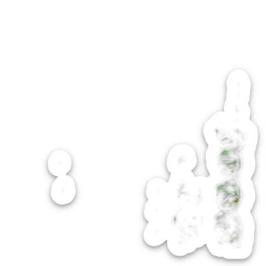 yellow nerd wearing green beanie sticker