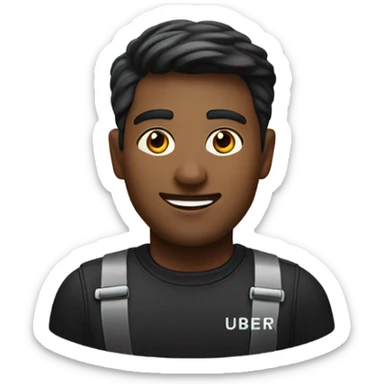 Uber eats driver sticker