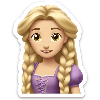 Rapunzel from Disney ￼ sticker