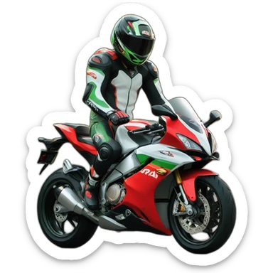 Aprilia sticker