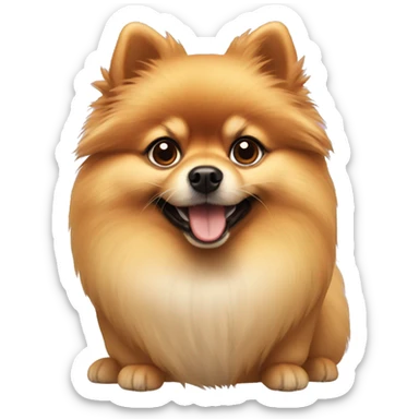 Pomeranian sticker